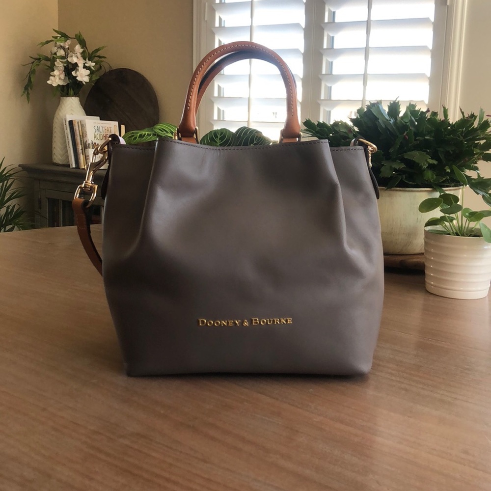 Dooney & Bourke Small City Barlow in Taupe